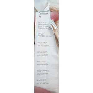 Fabletics Cream Cotton Blend Jogger Pants‎ with Zip Pocket Athleisure Comfort XL thumbnail 4
