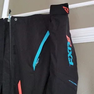 FXR Women's Ski & Snow Jacket in Black with Blue and Orange Accents thumbnail 4