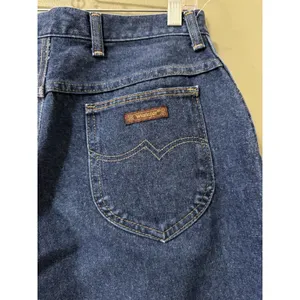 Wrangler No‎ Fault Denim Jeans Women Size 14 Western Country Made in USA Vintage thumbnail 10