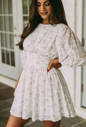 These Three Boutique Floral Dress thumbnail 3