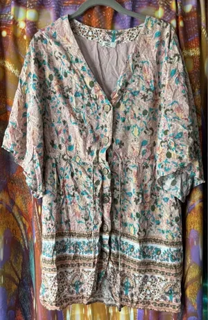 Entro Floral Boho Dress thumbnail 1