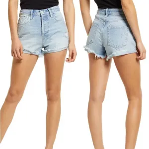 Free People Fox Trott‎ Denim Shorts thumbnail 2