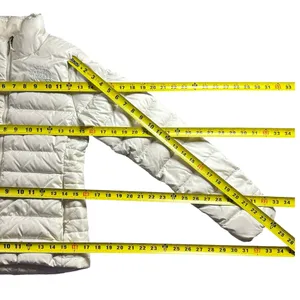 The North Face 550 Down Puffer Jacket XS Cream Off White Aconcagua thumbnail 14