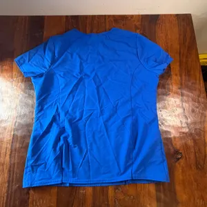 Dickies Xtreme Stretch Royal Blue V-Neck Scrub Top XL 82851 Womens thumbnail 9