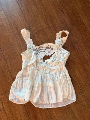 Free People Petal Party Shapeless Cami- size XL thumbnail 5