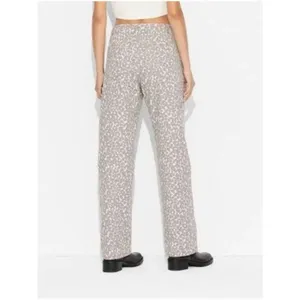 Wild Fable Mid-Rise 90's Relaxed Straight Pants - Wil Brown Leopard thumbnail 2