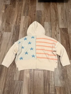POL Stars & Stripes Oversized Hoodie thumbnail 3