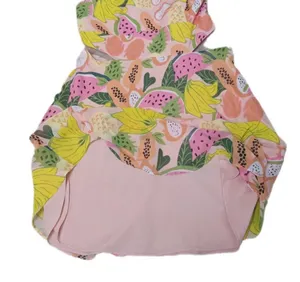 Hutch By Anthropologie Mixed Fruit Halter Dress Size 10 New thumbnail 6