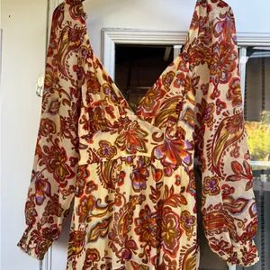 Fun & Flirt Multicolor Floral Smocked Maxi Dress thumbnail 5