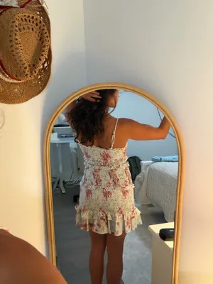 ZARA Floral Mini Dress thumbnail 2