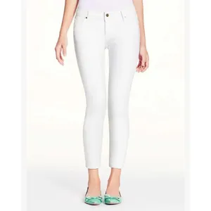 Kate Spade Broome Street White Mid Rise Straight Leg Jeans 29 thumbnail 2