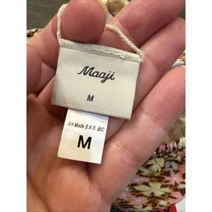 Maaji‎ Women's Ditsyduo Riley 2 Way Wear Beachwear Crop Top Size Medium thumbnail 8