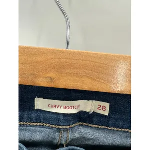 Levi's Curvy Bootcut Medium Wash Blue Cotton Blend Denim‎ Jeans Women's Size 28 thumbnail 5