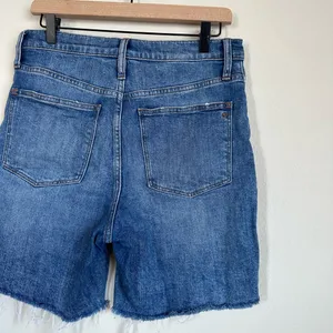 Madewell High Rise Denim Mid Rise Shorts thumbnail 6