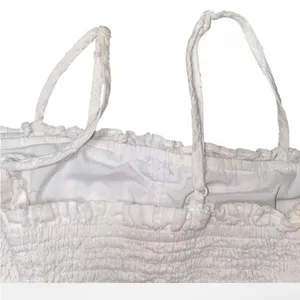 American Eagle Super Cropped Ruffle Top thumbnail 4