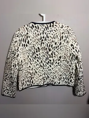 Sanctuary Quilted Jacket Animal Print NWT $129 thumbnail 3
