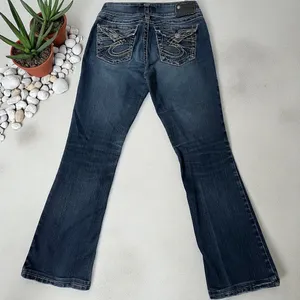 Silver Jeans Co. Suki Surplus Bootcut Jeans Dark Wash Women's‎ Size 28 thumbnail 2