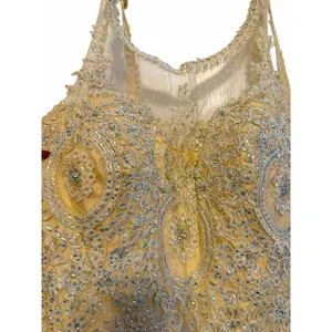 Let's Gold Jeweled Tulle Homecoming Dress - Size 3XL thumbnail 14