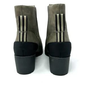 Dr. Scholls Shoes Size 9.5 Boots Tan Suede Side Zip‎ Comfort Round Toe Winter thumbnail 4