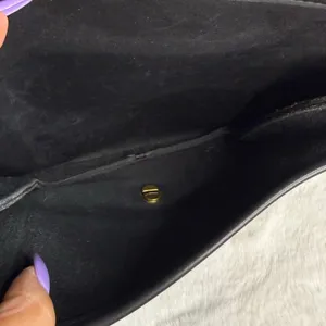Vintage Coach 5130 Station Black Leather Crossbody Bag Purse thumbnail 12