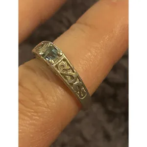 D010 size 6 ring 925 sterling silver thumbnail 2