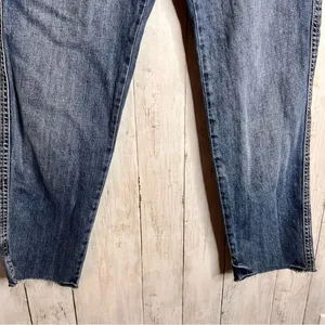 Free People Slim Boyfriend Raw Hem Jeans M2 thumbnail 2