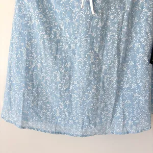 Lulus Precious Babe Light Blue Floral Ribbon Strapless Mini Dress Coquette thumbnail 7