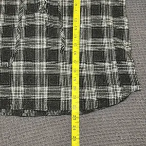 Madewell‎ Women’s Owens Plaid Terrace Lace-Up Shirt Size Medium thumbnail 11