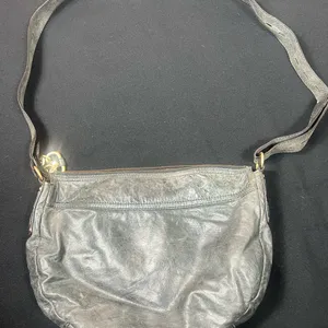 Vintage Y2K Juicy Couture Dark grey Leather Shoulder Bag thumbnail 5