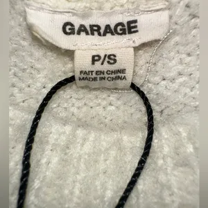 Garage Fuzzy Short-Sleeve Knit Sweater – Size P/S – NWOT thumbnail 4