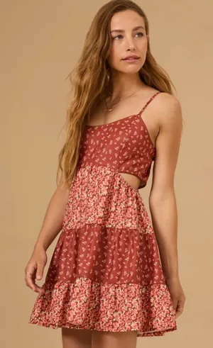 Altar’d State Jessany Floral Mini Dress XXSmall thumbnail 1