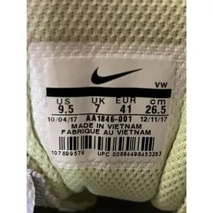 Nike Golf Shoes Womens 9.5 White Gray Lime AA1846-001 Spikeless Lace-Up thumbnail 10