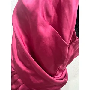 Lush‎ sleeveless pleated midi dress fuschia rose size medium thumbnail 4