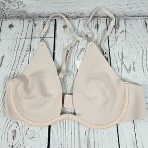 Free People Intimately Bra 32B Ari Underwire Stretch Convertible Moon Cake Pink thumbnail 2