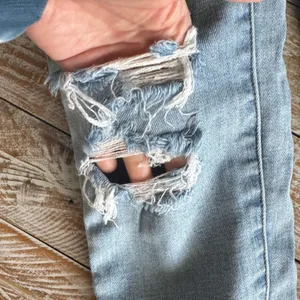 👖American Eagle High-Waisted Jegging Distressed Skinny Jeans👖 ~4 thumbnail 9