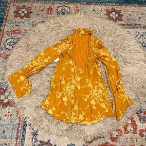 NWT Free People Aries Mini Dress Size S Open Back thumbnail 8