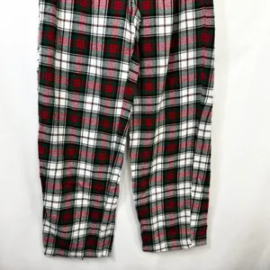 Lauren Ralph Lauren Small Plaid Pajama Set Green Red Christmas‎ Flannel 1134 thumbnail 15