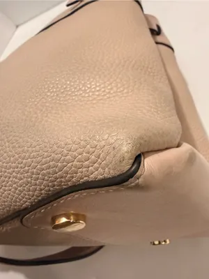 Michael Kors Blush Pink Leather 2-Way Satchel Crossbody Bag AV-1807 thumbnail 8