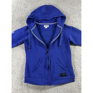 Dover Saddlery‎ Hoodie Women XS Full Zip Preppy Equestrian Barn Outdoors Classic thumbnail 3