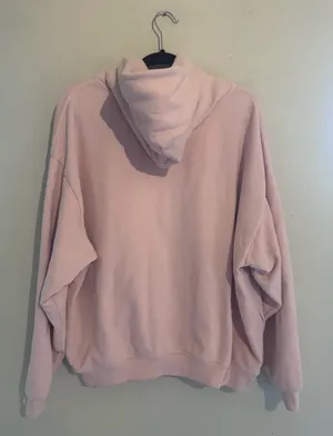 Lazy Sunday by Cali 1850 Oversized Fleece Hoodie with Side Pockets Pink XL thumbnail 3