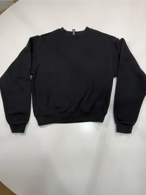 SKIMS Black Crew Sweatshirt thumbnail 2