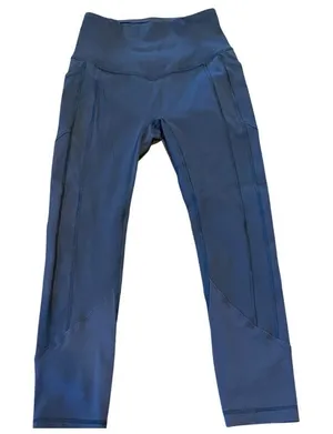 Lululemon Navy High-Waisted‎ Leggings Size 4 thumbnail 1