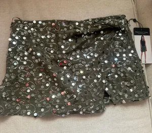 Green Sequin Skort thumbnail 1