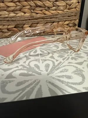 Transparent champagne gold Reading Glasses (+2.75) NWT thumbnail 3