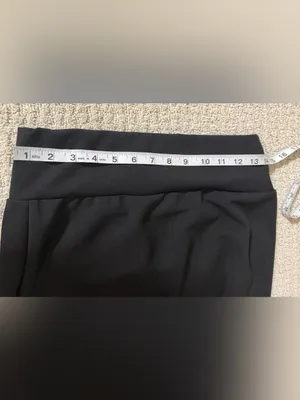 Emery Rose Black High Waist pencil Skirt Size M NWT thumbnail 5