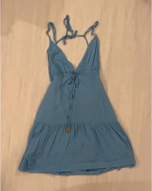 Forever 21 Summer Dress Blue thumbnail 1
