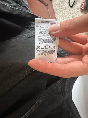Gap Oversized Black Denim Jacket thumbnail 4