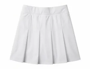 Abercrombie & Fitch White Tennis Skirt with Built-In Shorts Athletic Pleated S thumbnail 1