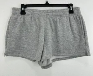 Suzette Collection Women's Shorts Lounge Athletic Comfy Gray Medium‎ thumbnail 1