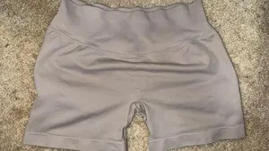 Grey/tan gym shorts Gray Size M thumbnail 4